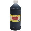 School Smart School Smart 2002426 1 qt. Washable Finger Paint; Black 2002426